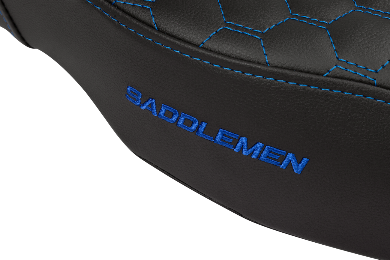 Step-Up Seat - Honeycomb - Extended Reach - Blue Stitching - FL '08-'23