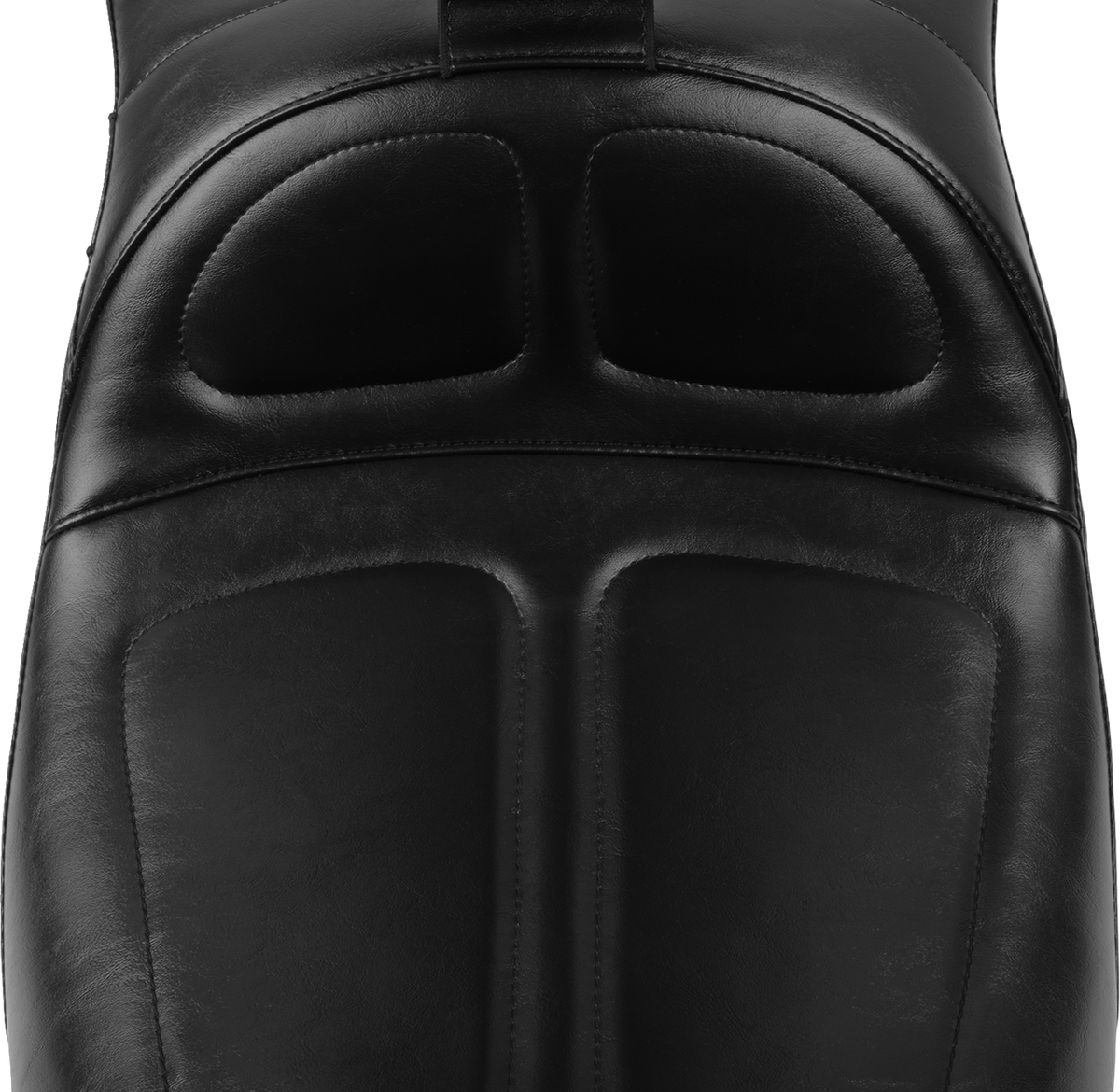 Maverick Daddy Long Legs Seat - With Backrest - Black - FLH/FLT '23-'25