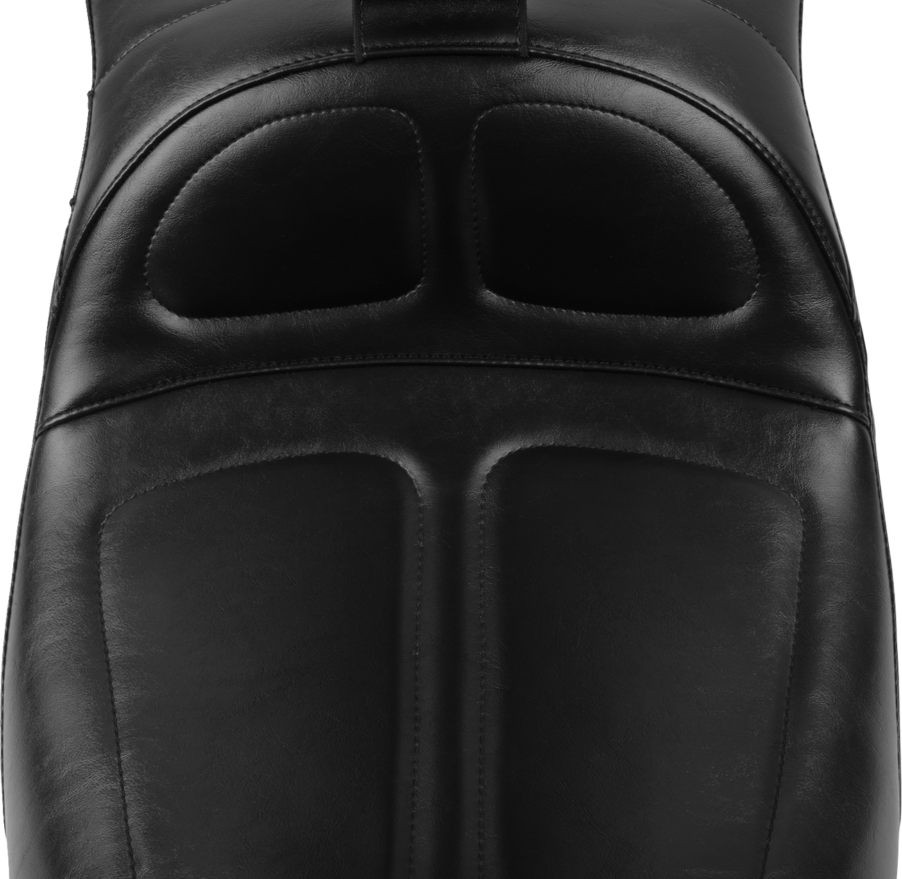 Maverick Daddy Long Legs Seat - With Backrest - Black - FLH/FLT '23-'25