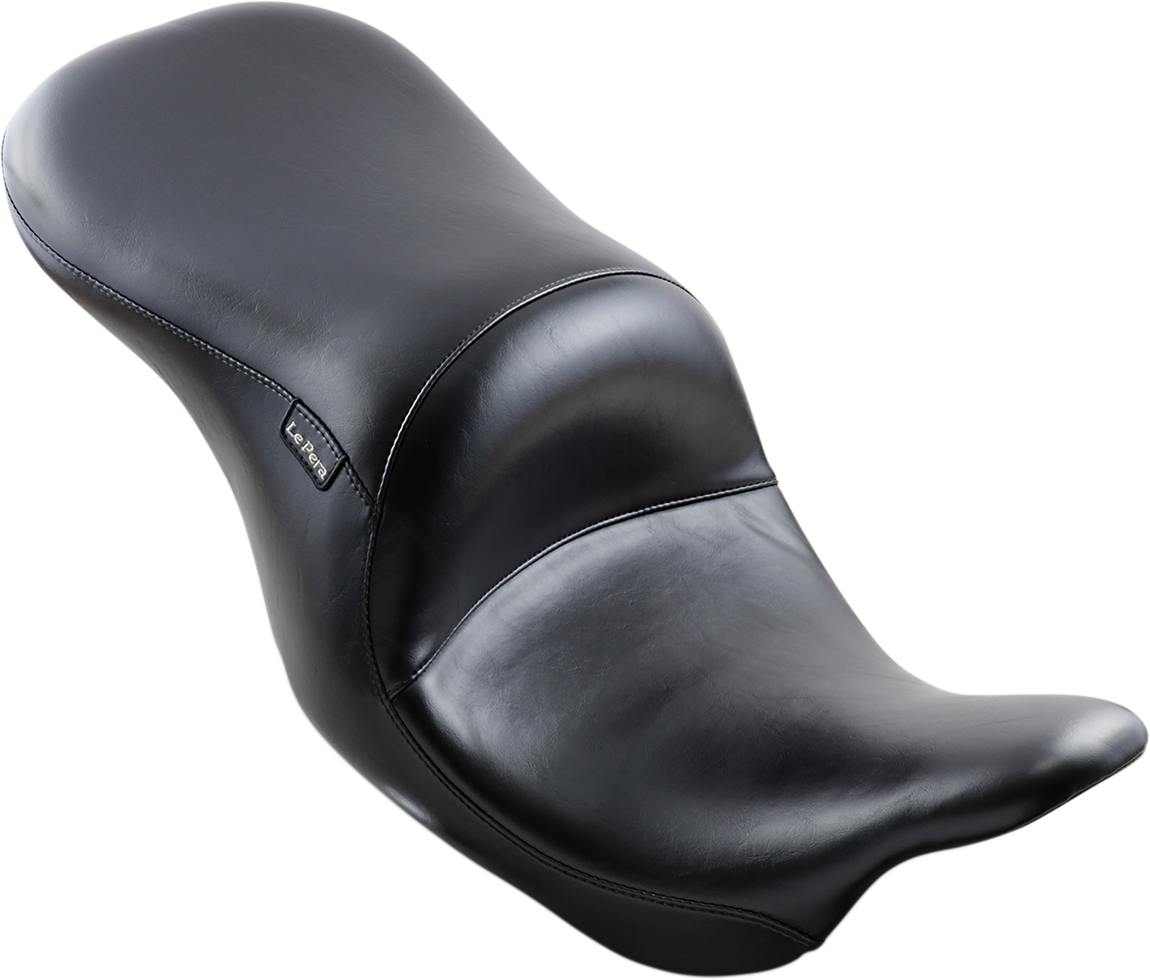 Maverick Up-Front Seat - Without Backrest - Smooth - Black - FL '08-'23