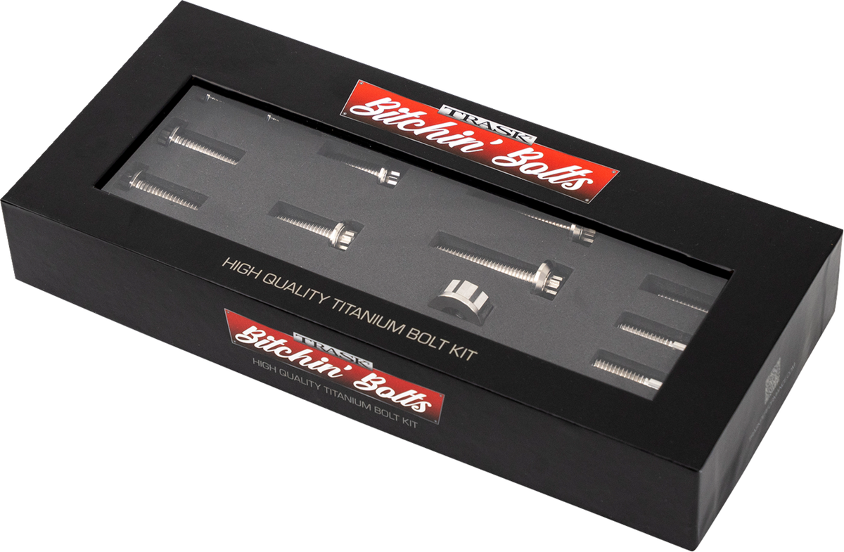 Bitchin' Bolts Hardware Kit - Titanium - M8 - Motor Mount