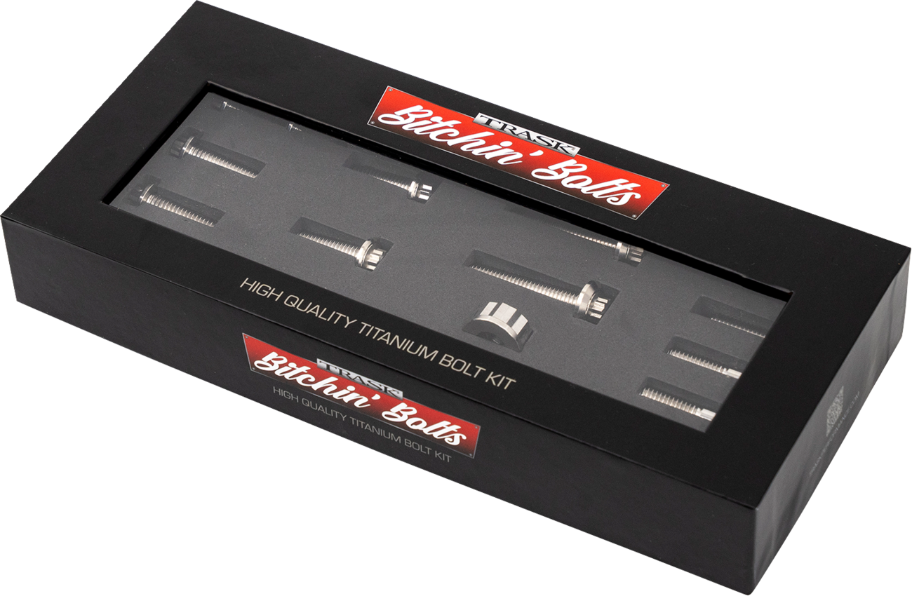 Bitchin' Bolts Hardware Kit - Titanium - M8 - Motor Mount