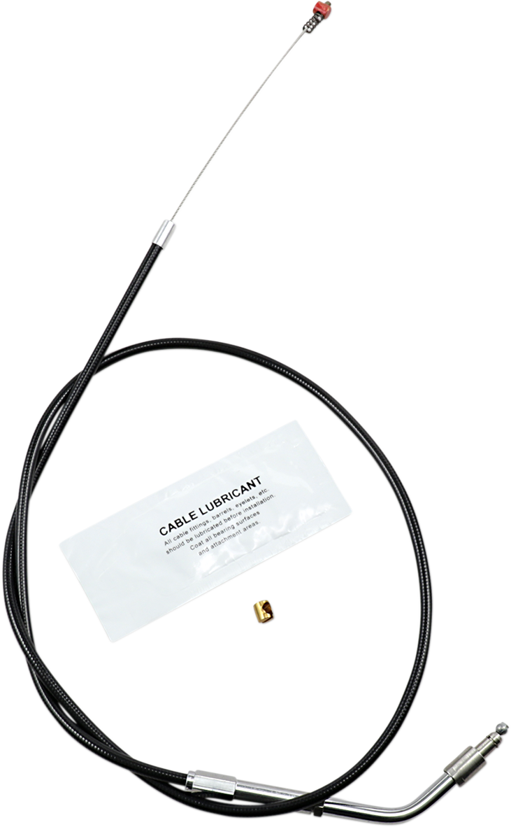 Black Vinyl Idle Cable - 31-1/2" Length
