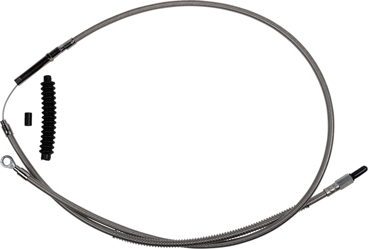 High-Efficiency Stainless Steel Clutch Cable For Harley-Davidson - Standard - '21-'24 FL