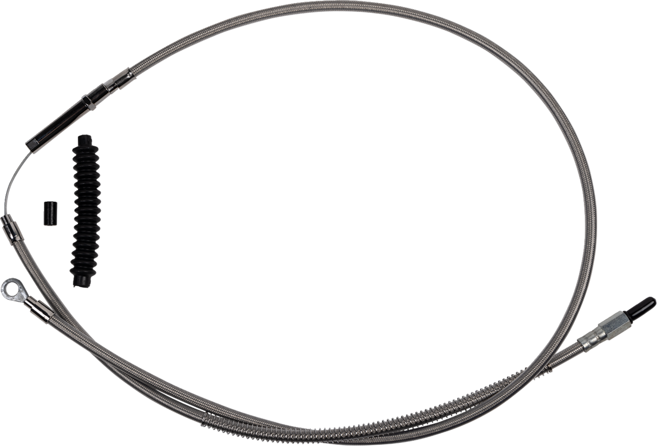High-Efficiency Stainless Steel Clutch Cable For Harley-Davidson - Standard - '21-'24 FL