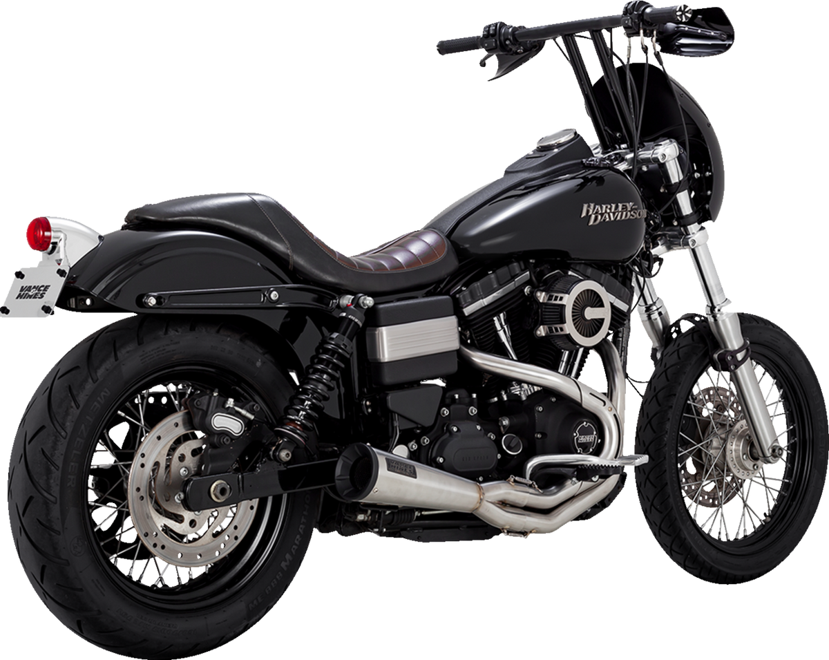 2-Into-1 Upsweep Exhaust System - Brushed