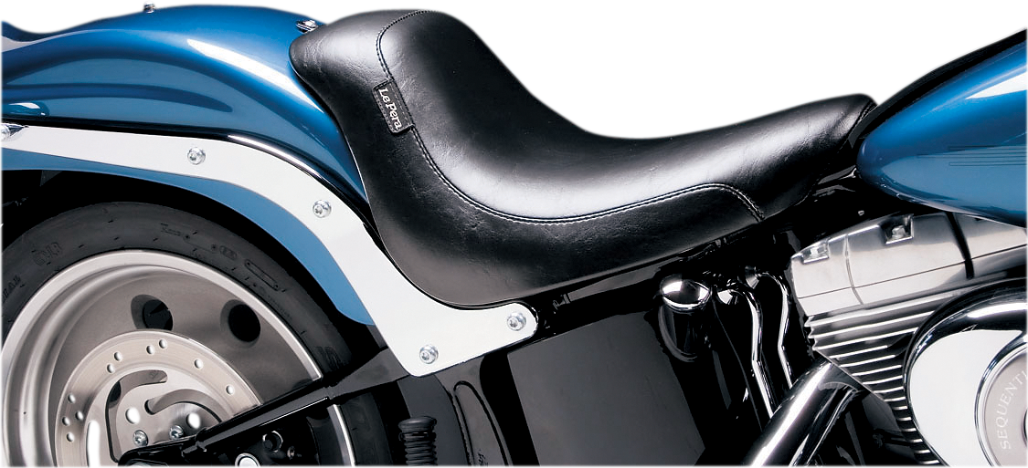 Silhouette Solo Seat - Smooth - Black - FL/FX '06-'17