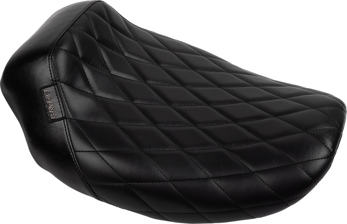 Bare Bones Solo Seat - Diamond Stitch - FLH/FLT '23-'25