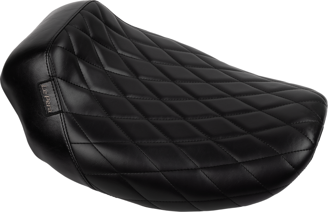 Bare Bones Solo Seat - Diamond Stitch - FLH/FLT '23-'25