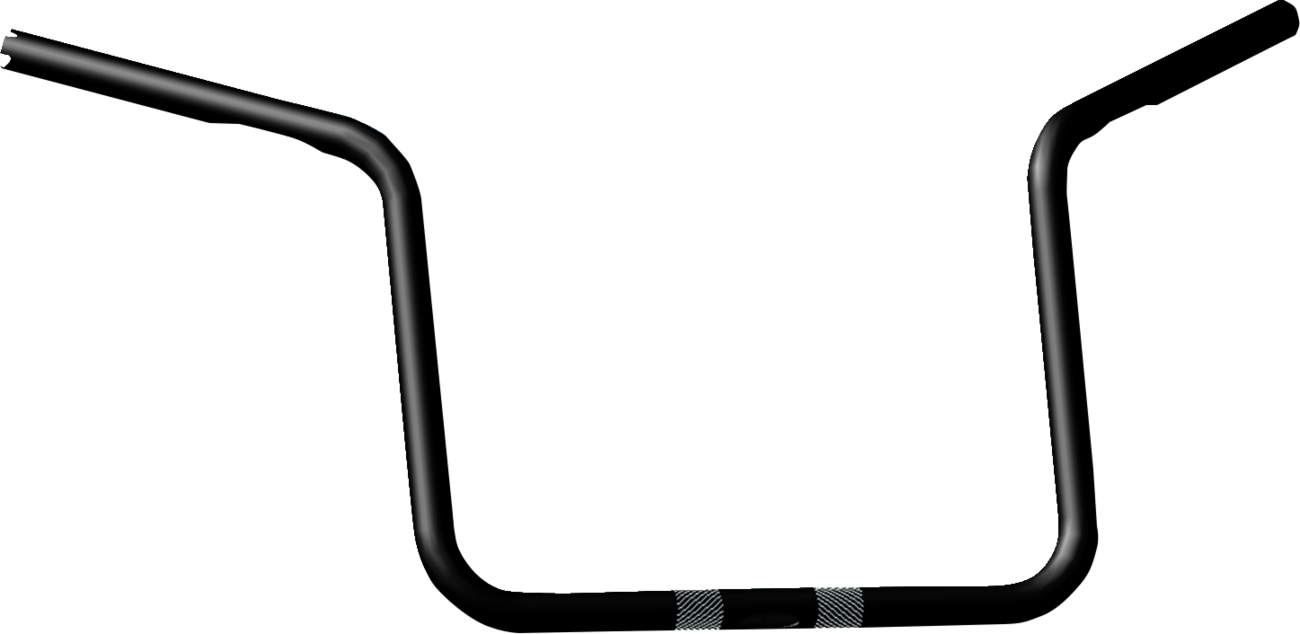 1" 2+2 Custom Sweeper Handlebar - Narrow - Black