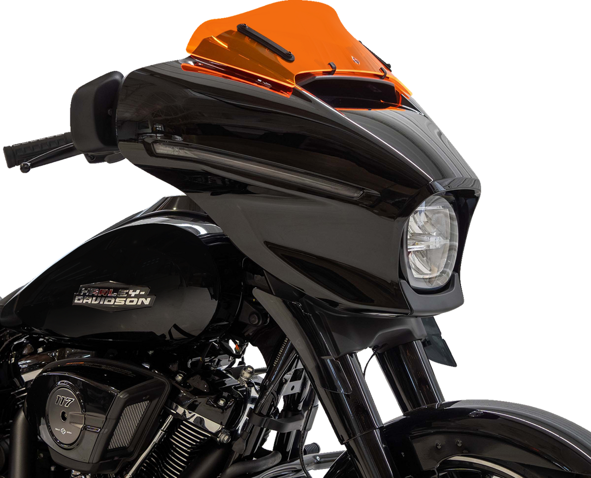 Ice Flare® Windshield - 6-1/2" - Orange Ice - FLHX