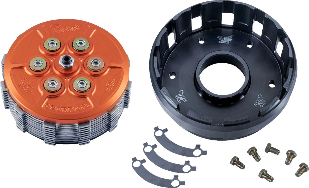 Scorpion Clutch Basket Assembly - Cable Actuated - M8