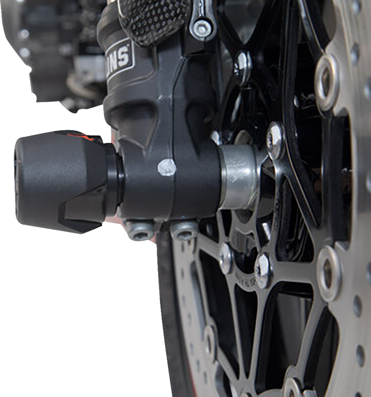 Axle Sliders - Front - Set - Triumph/Yamaha/Royal Enfield