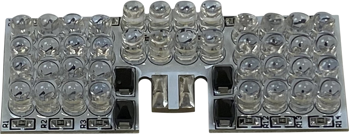 LED Fender Tip Boards - Amber
