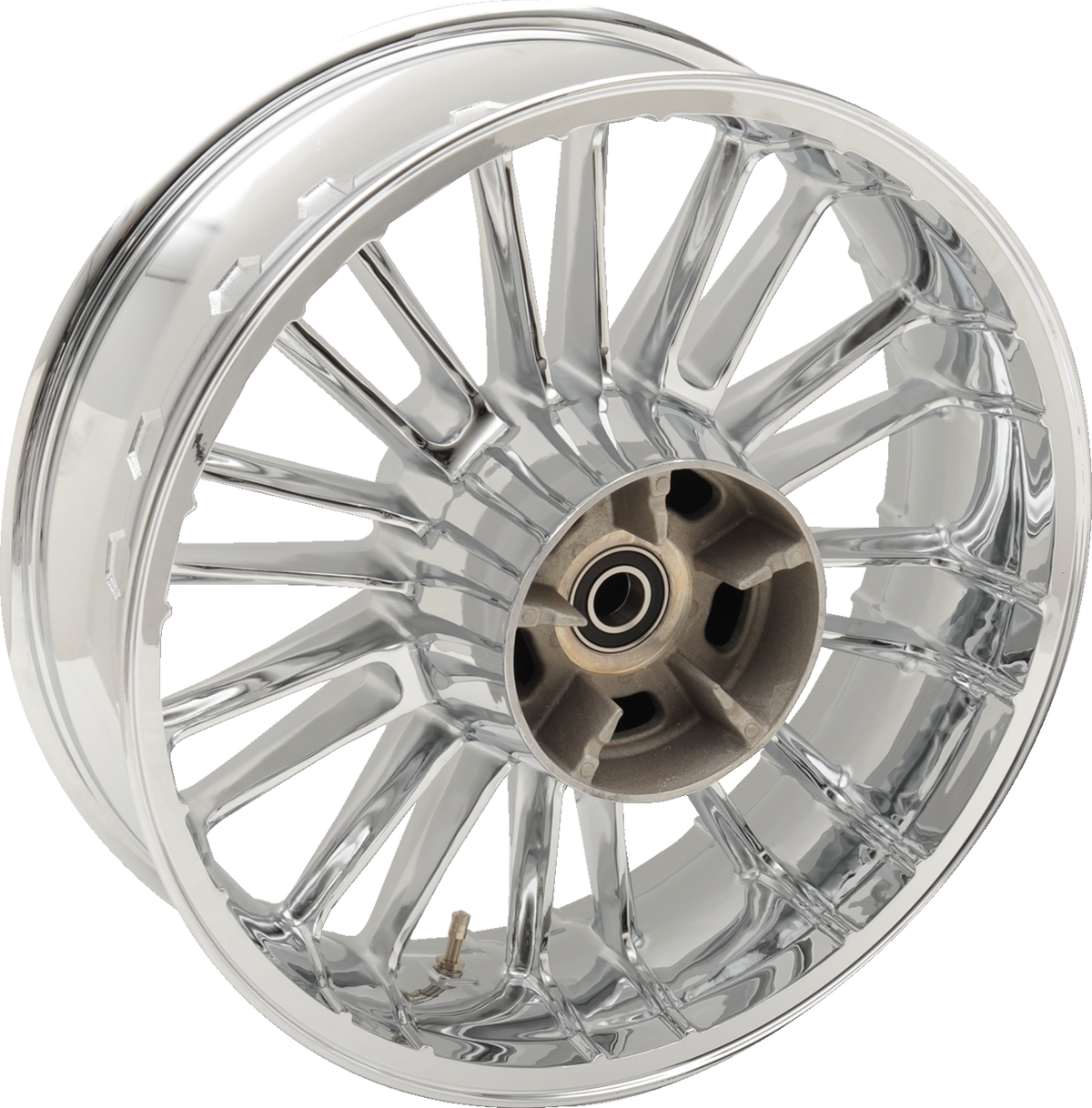 Wheel - Atlantic 3D - Rear - Single Disc/Without ABS - Chrome - 18x5.5 - '09+ FL
