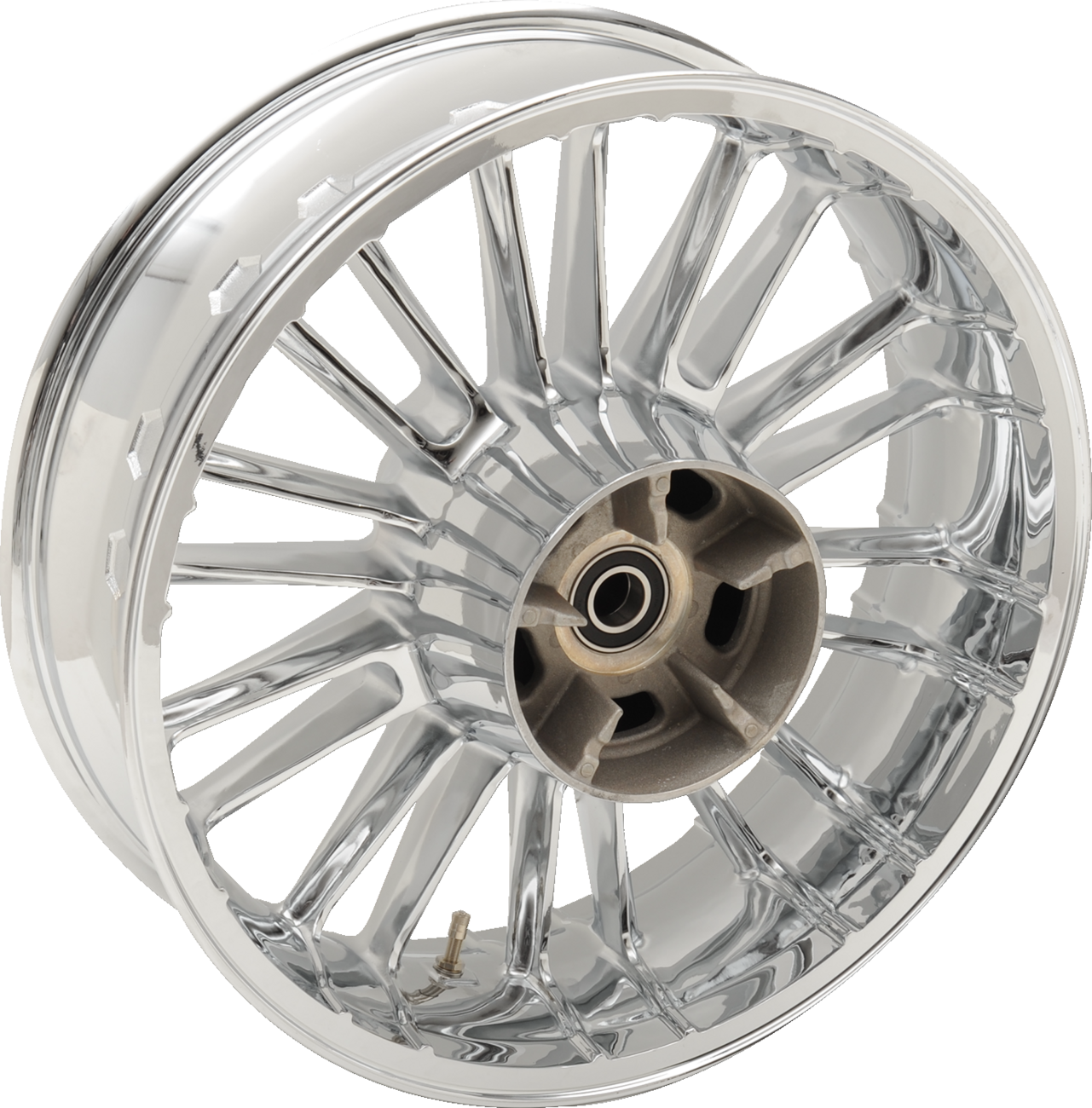 Wheel - Atlantic 3D - Rear - Single Disc/Without ABS - Chrome - 18x5.5 - '09+ FL