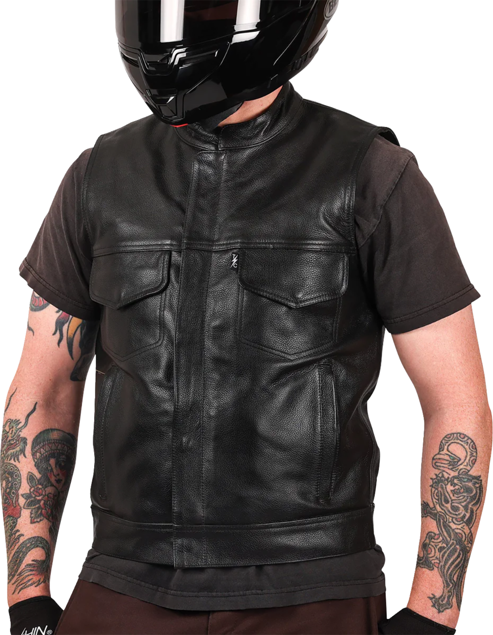 Mulholland Leather Riding Vest