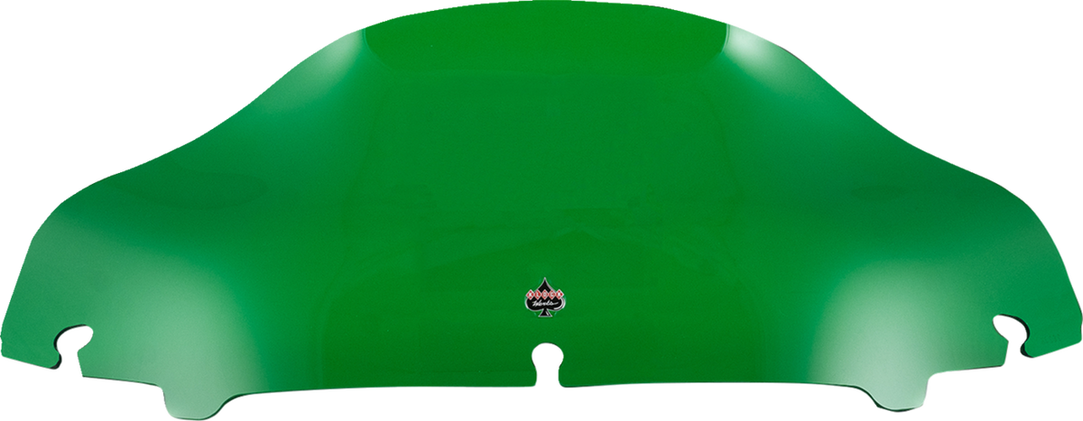 Kolor Flare® Windshield - 6-1/2" - Green - '14-'25 FLH/FLHT/FLHX