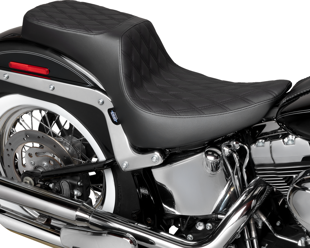 Performance Predator 2-Up Seat - Vinyl - Double Diamond - Black Thread - FL '00-'17