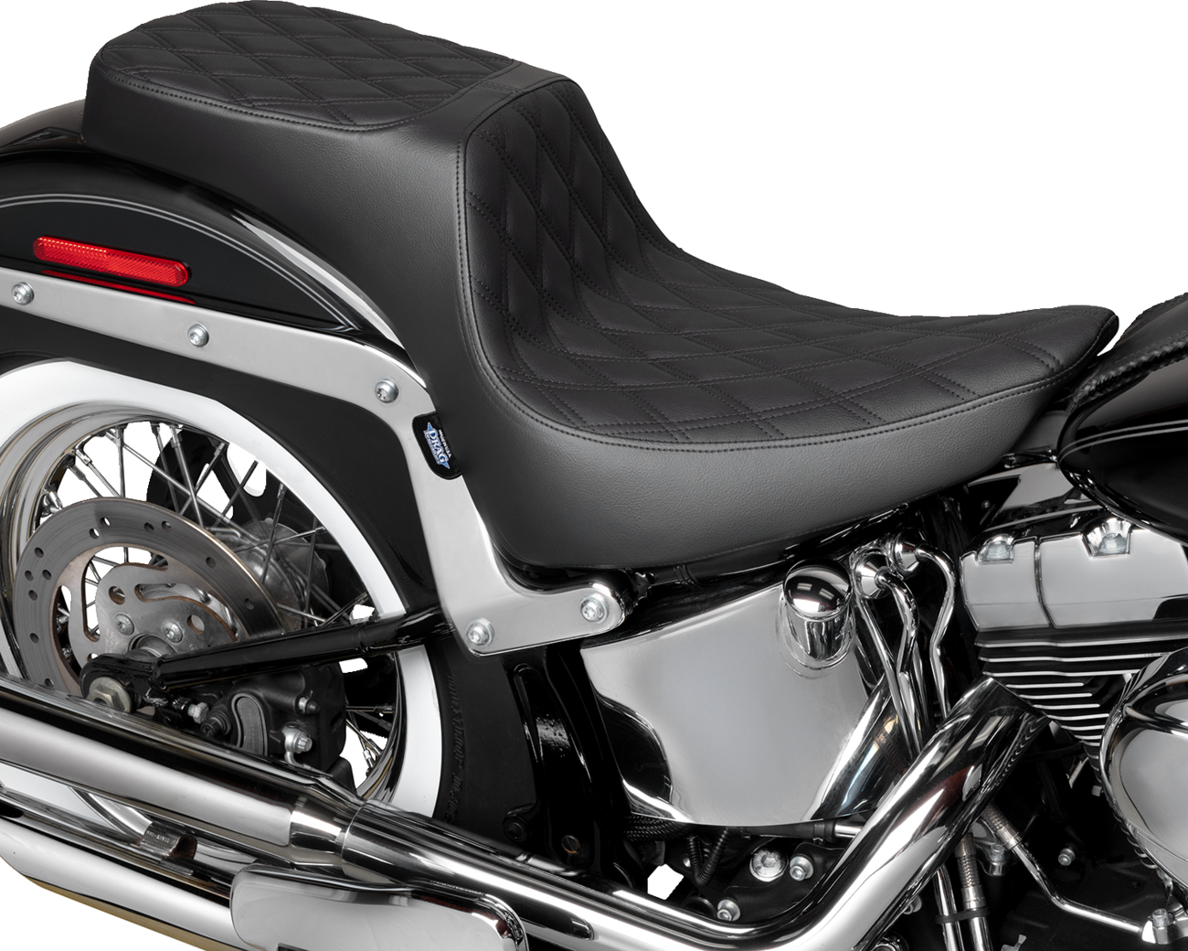 Performance Predator 2-Up Seat - Vinyl - Double Diamond - Black Thread - FL '00-'17