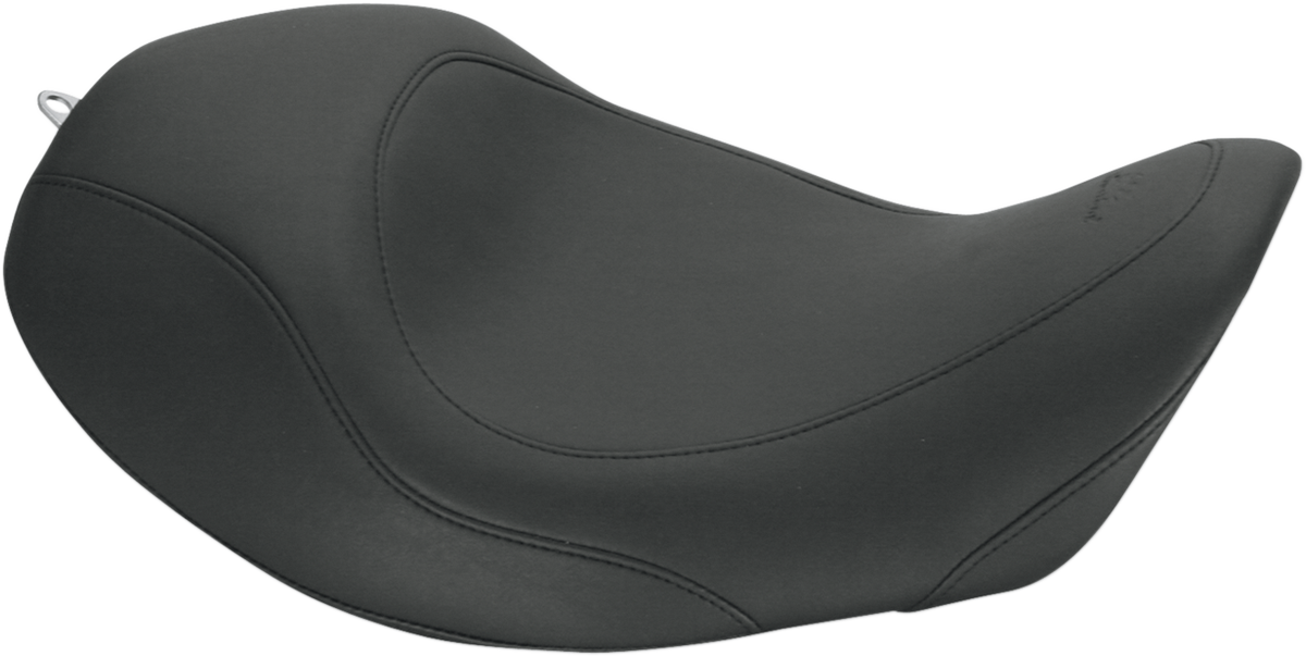 Forward Wide Tripper Solo Seat - Plain - Black - Dyna '06-'17