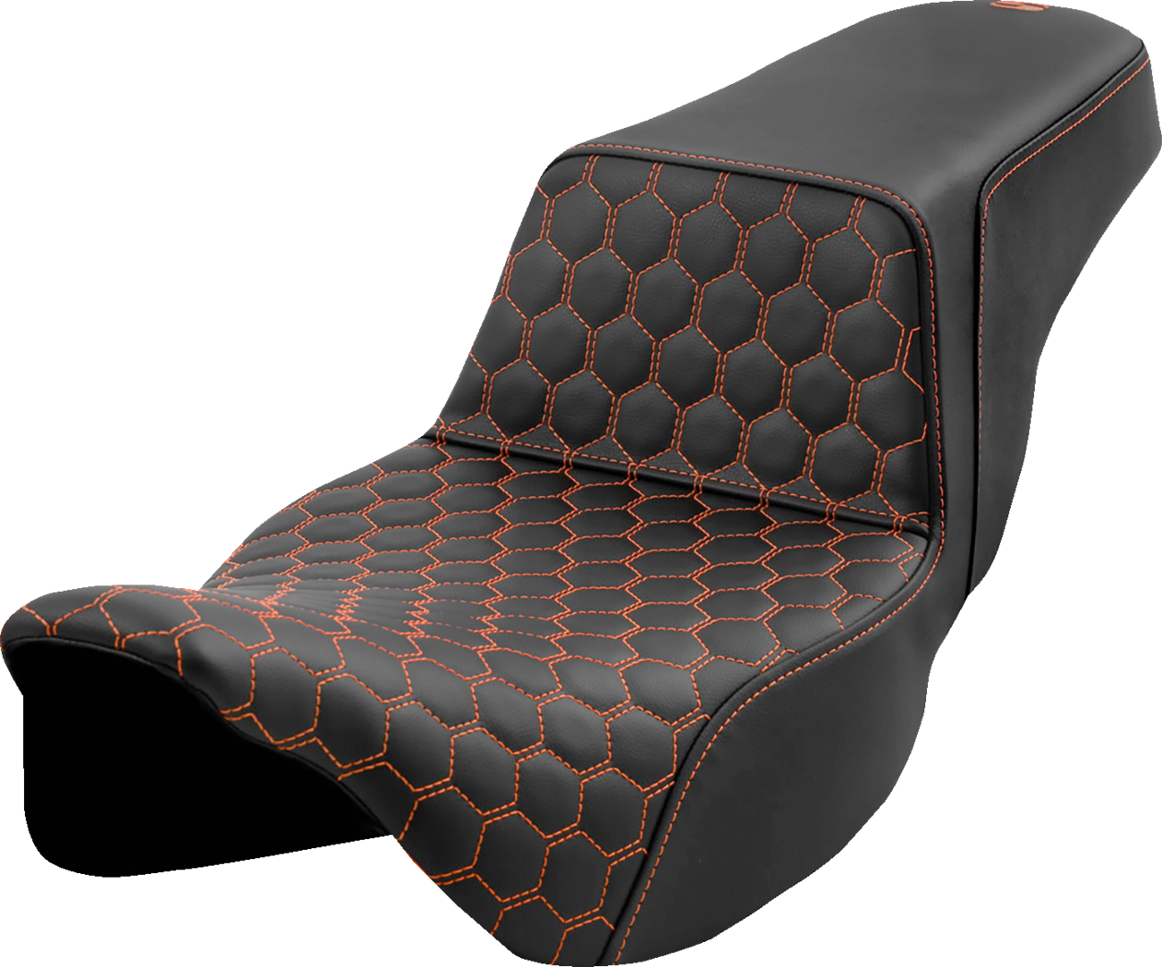 Step-Up Seat - Honeycomb - Extended Reach - Orange Stitching - FL '08-'23