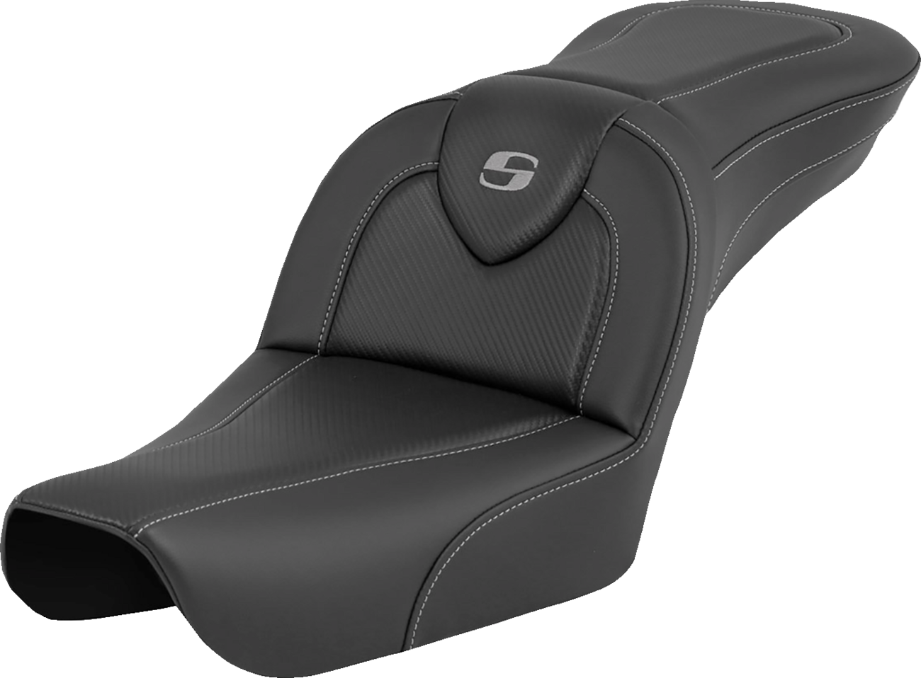 RoadSofa™ - Carbon Fiber - Without Driver Backrest - FXDWG '04-'05