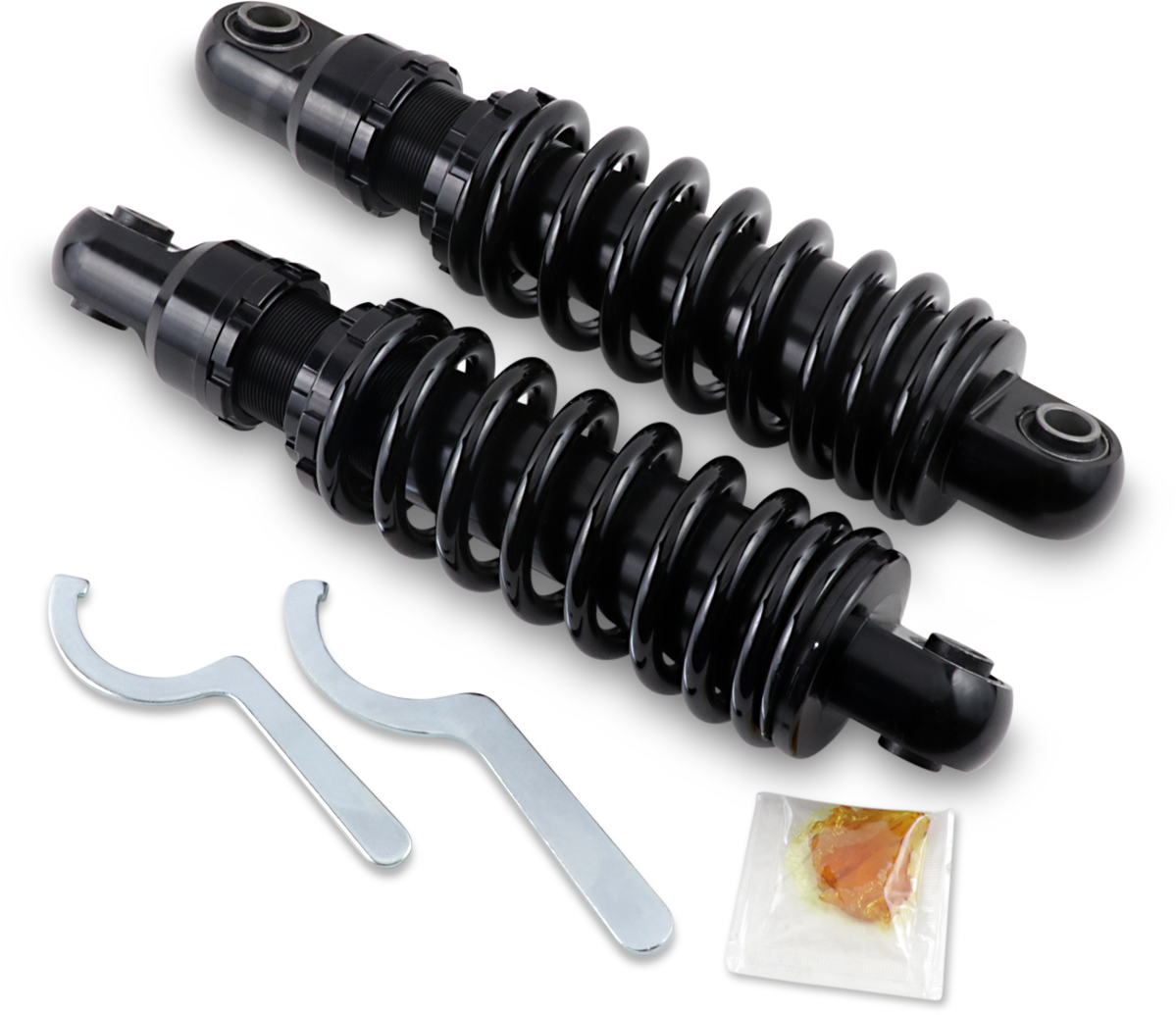 Premium Shock - 10.5" - Black - '91-'17 FXD