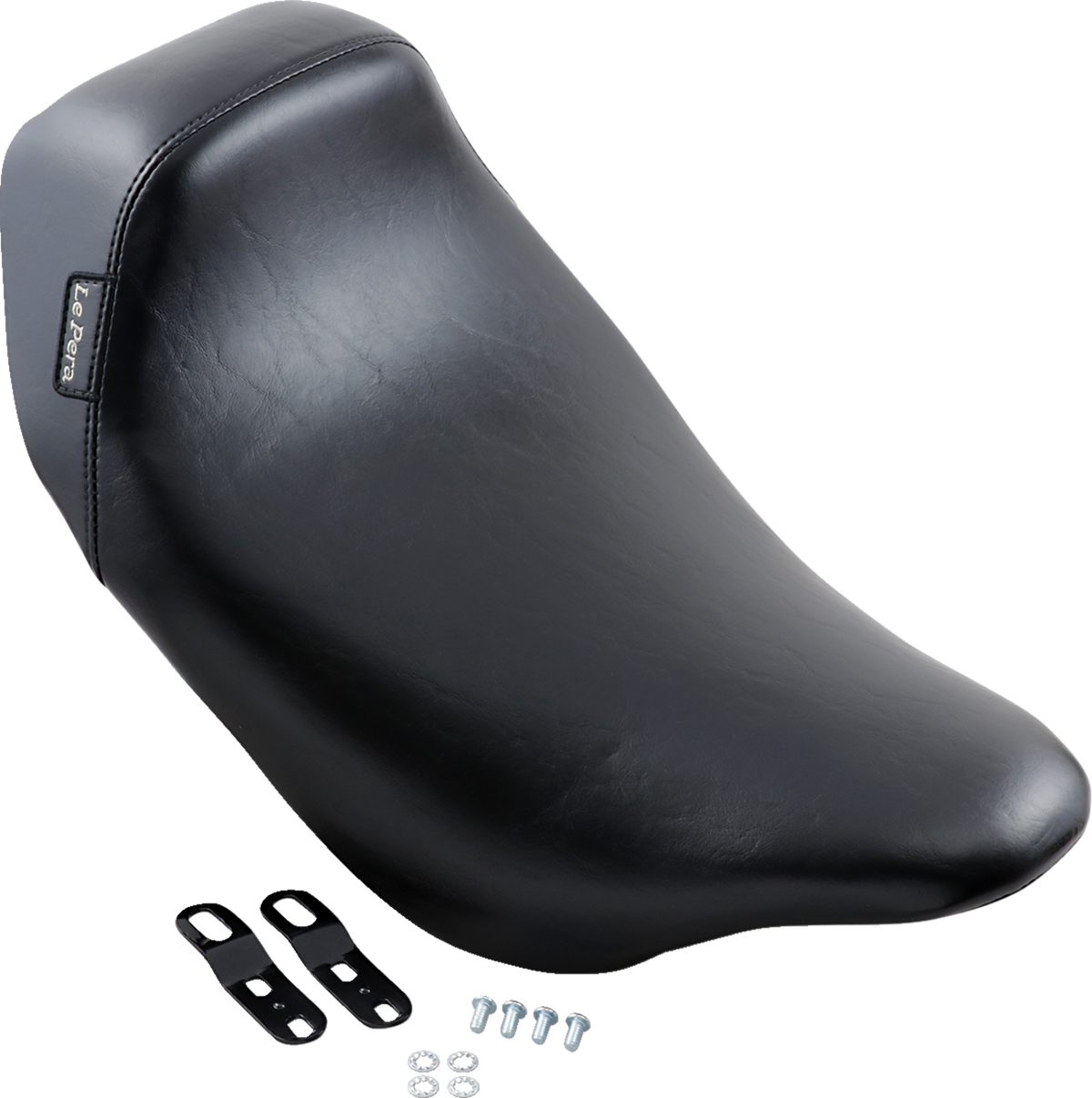 Bare Bones Solo Seat - Smooth - Black - FL '08-'23
