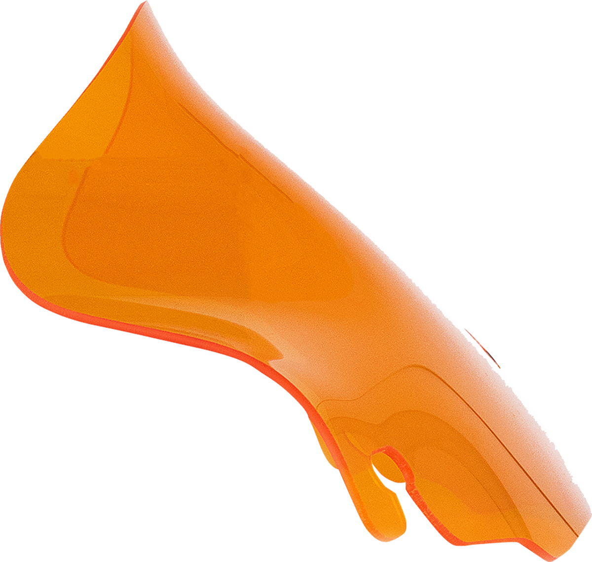 Kolor Flare® Windshield - 6-1/2" - Orange - '96-'13 FLHT/FLHX