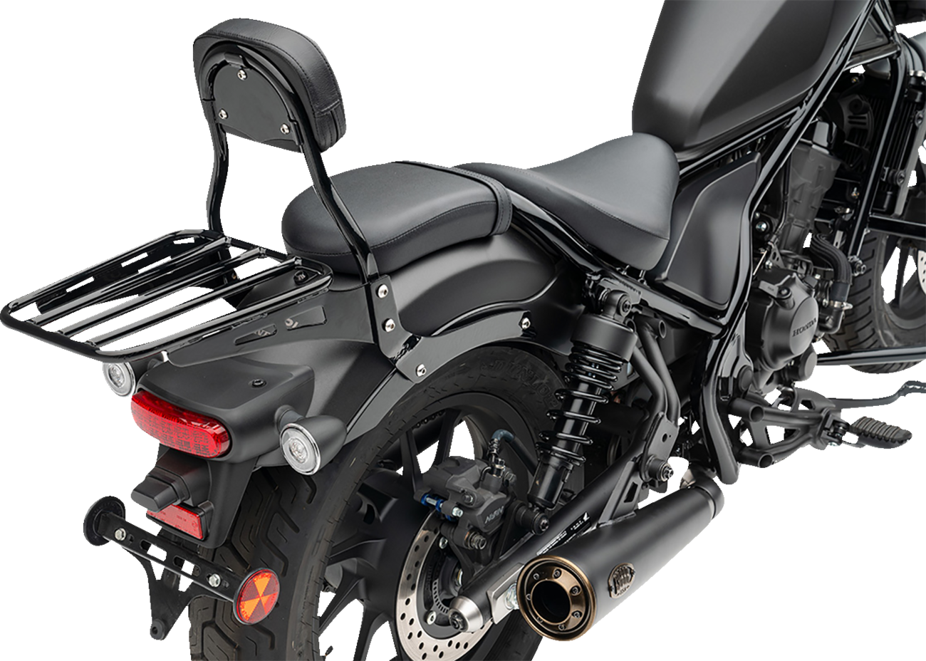Bronze Tip Slip-On Muffler - Rebel