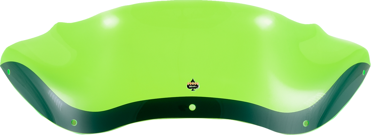 Ice Flare® Windshield - 8" - Green Ice - '98-'13 FLTR