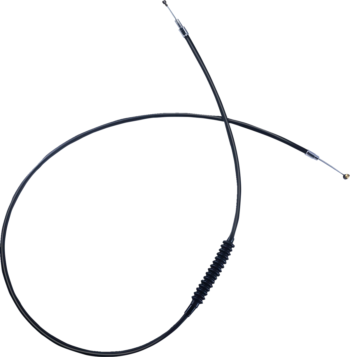 High-Efficiency Black Vinyl Clutch Cable - Standard Size