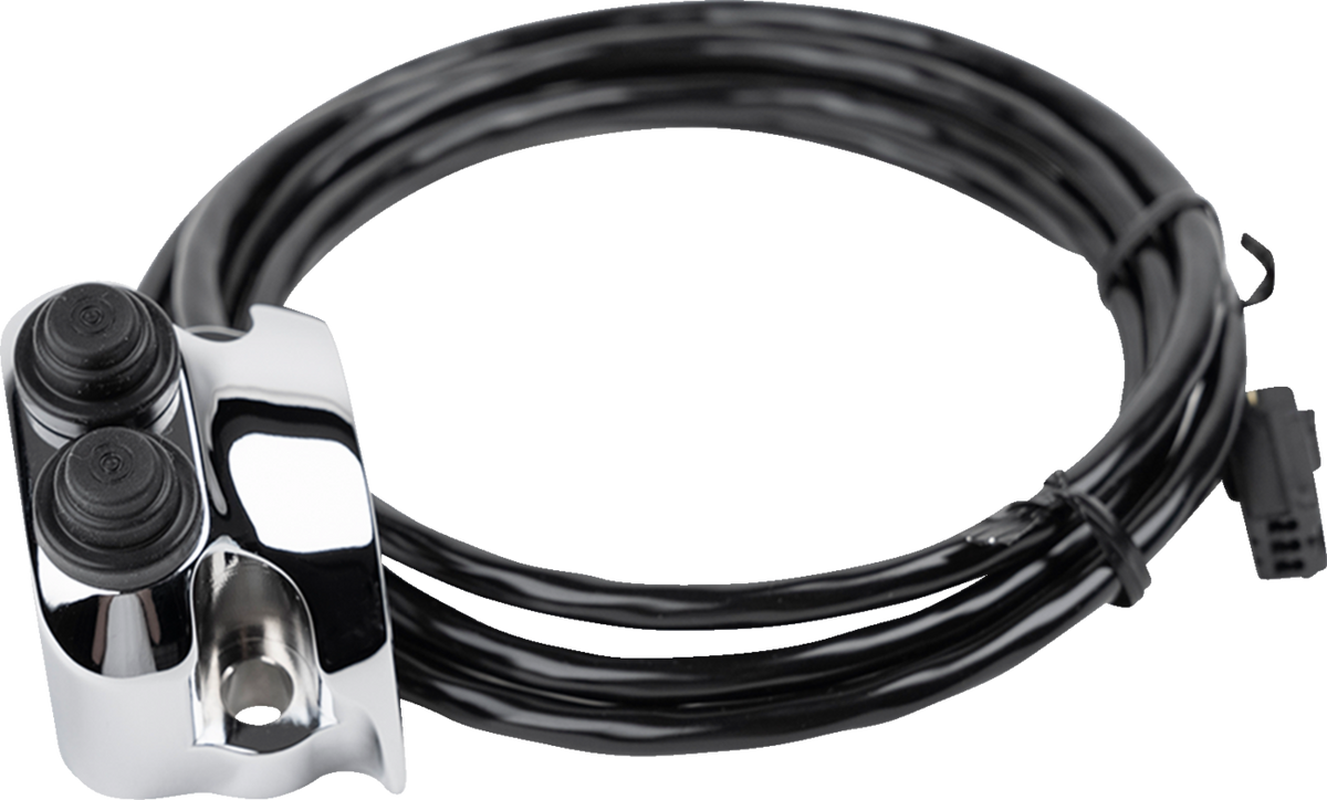 Chrome Legend Handlebar Mounted Control Assembly - FL