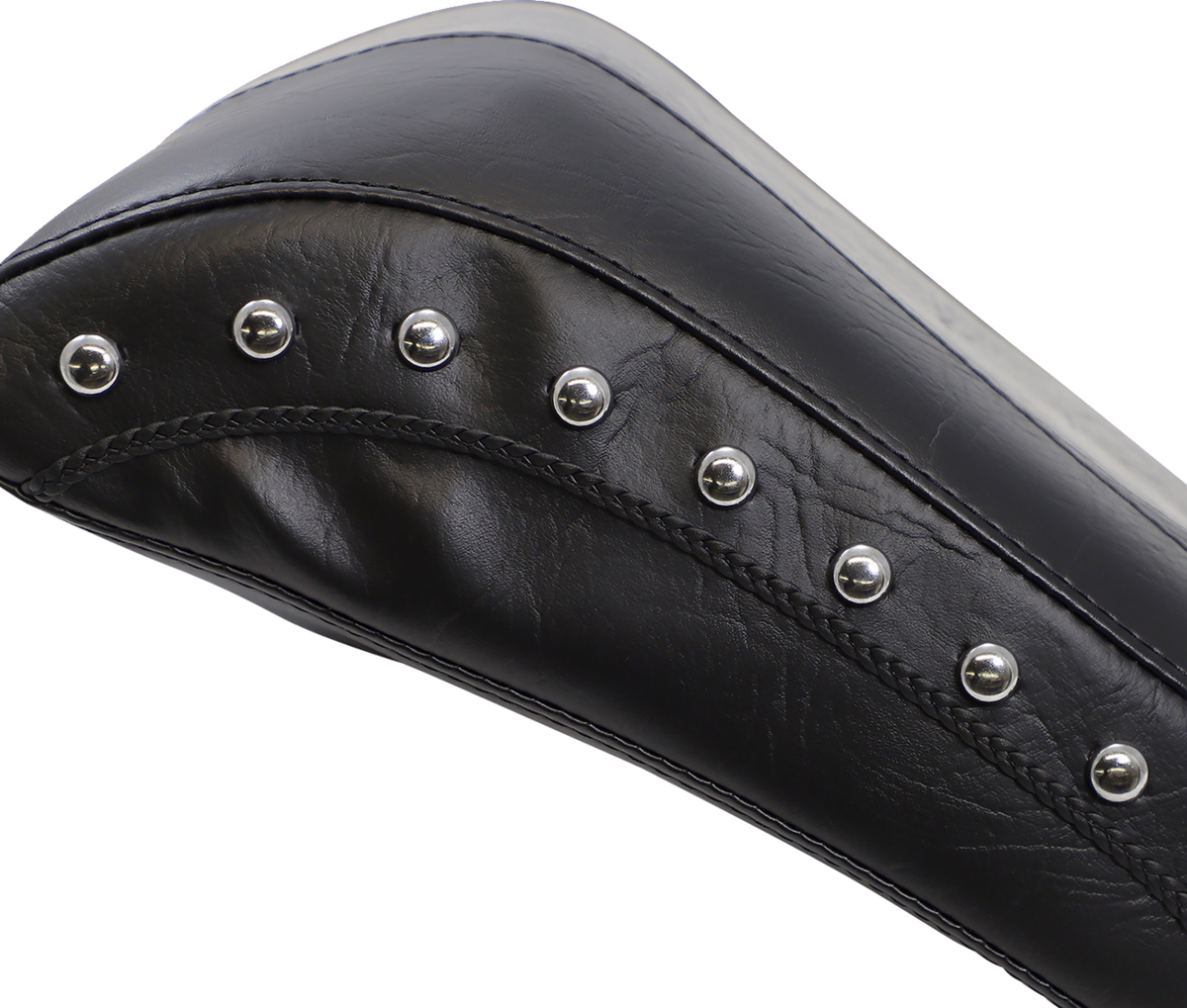 Wide Rear Seat - Studded - Black - FLST '05-'17