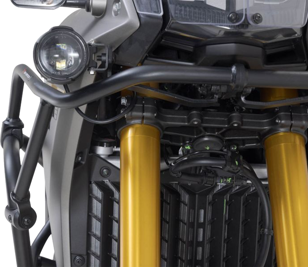 Upper Crash Bar - Black - Yamaha - Tenere