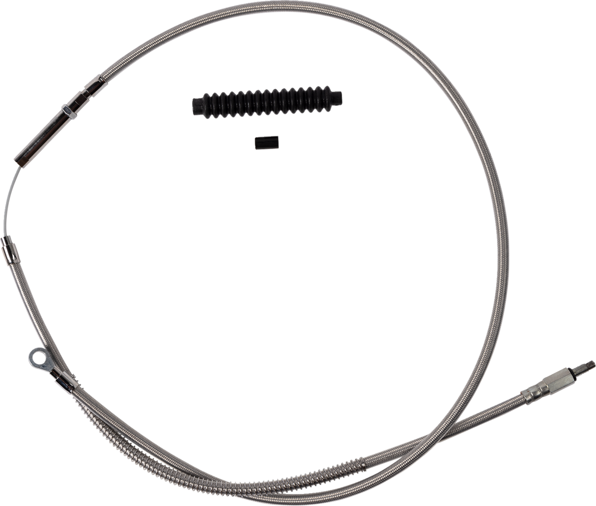 High-Efficiency Stainless Steel Clutch Cable For Harley-Davidson - Standard - '21-'24 FL