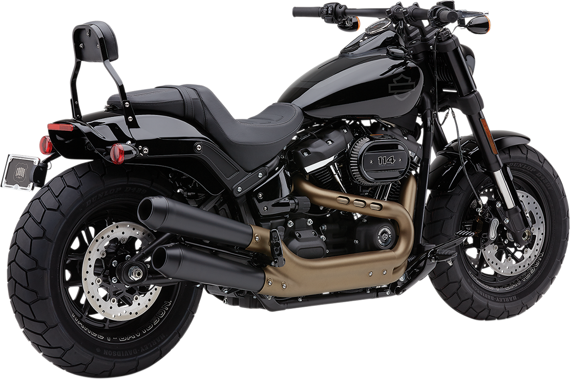 El Diablo Slip-On Mufflers - Raven Black - FXFB/S