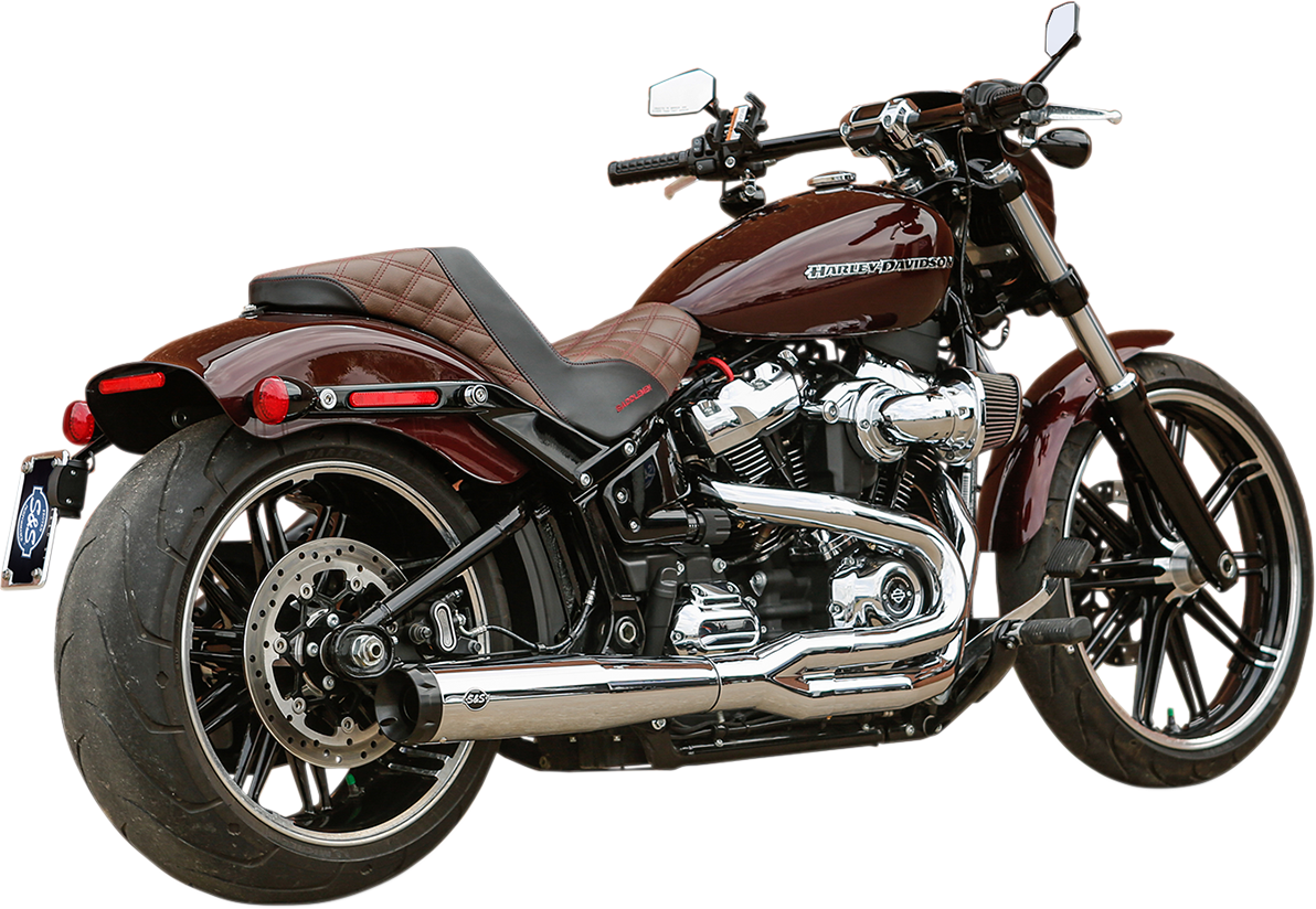 2:1 50 State Exhaust For M8 Softail - Chrome