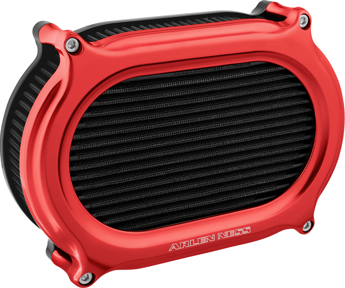 Stage 2 Oval Air Cleaner Kit - Red