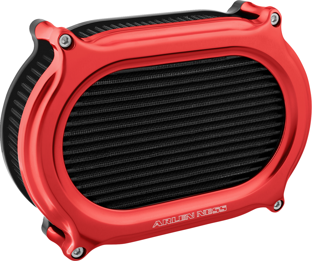 Stage 2 Oval Air Cleaner Kit - Red