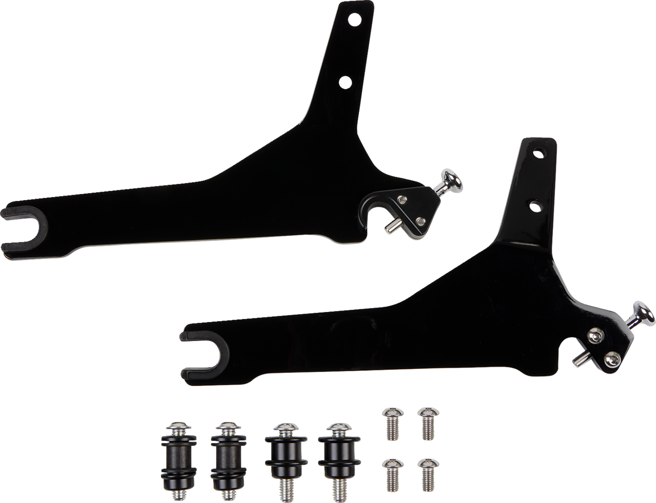Backrest Kit - 11" - Black - Softail