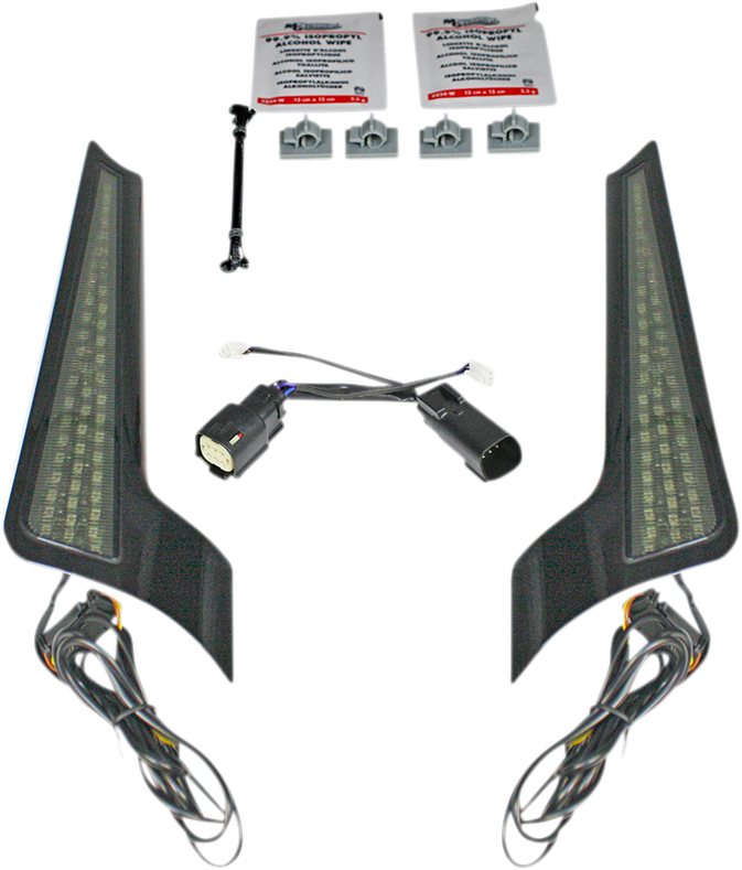 Fascia LED Light Panels- '10-'13 - Black/Smoke