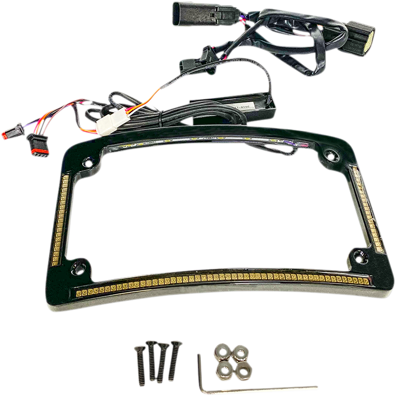 Radius License Plate Frame - Black