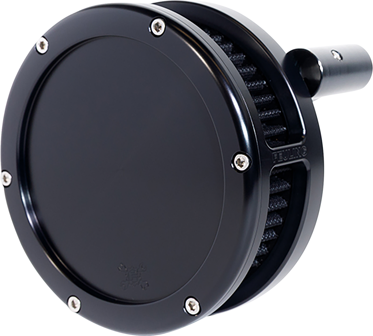 Slim BA Air Cleaner Kit - Black - Black Filter - Twin Cam