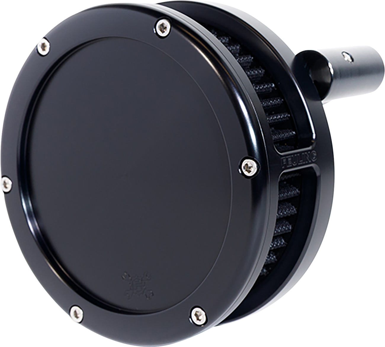 Slim BA Air Cleaner Kit - Black - Black Filter - Twin Cam