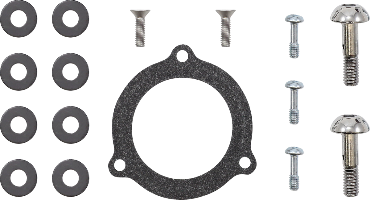 Air Stinger Stealth Air Cleaner Kit - Chrome Ring