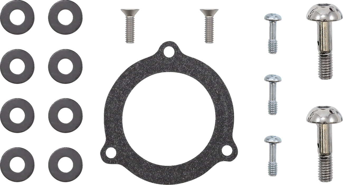Air Stinger Stealth Air Cleaner Kit - Chrome Ring