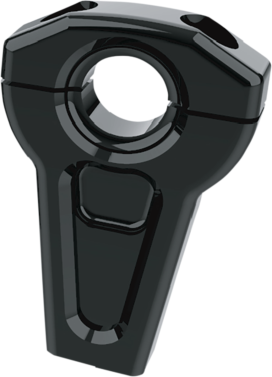 Handlebar Riser Kit - Straight - 1" Clamping - 3-1/2" Rise - Black