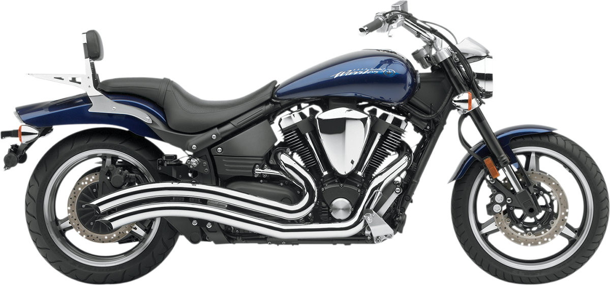 Speedster Swept Exhaust - Chrome - Road Star Warrior